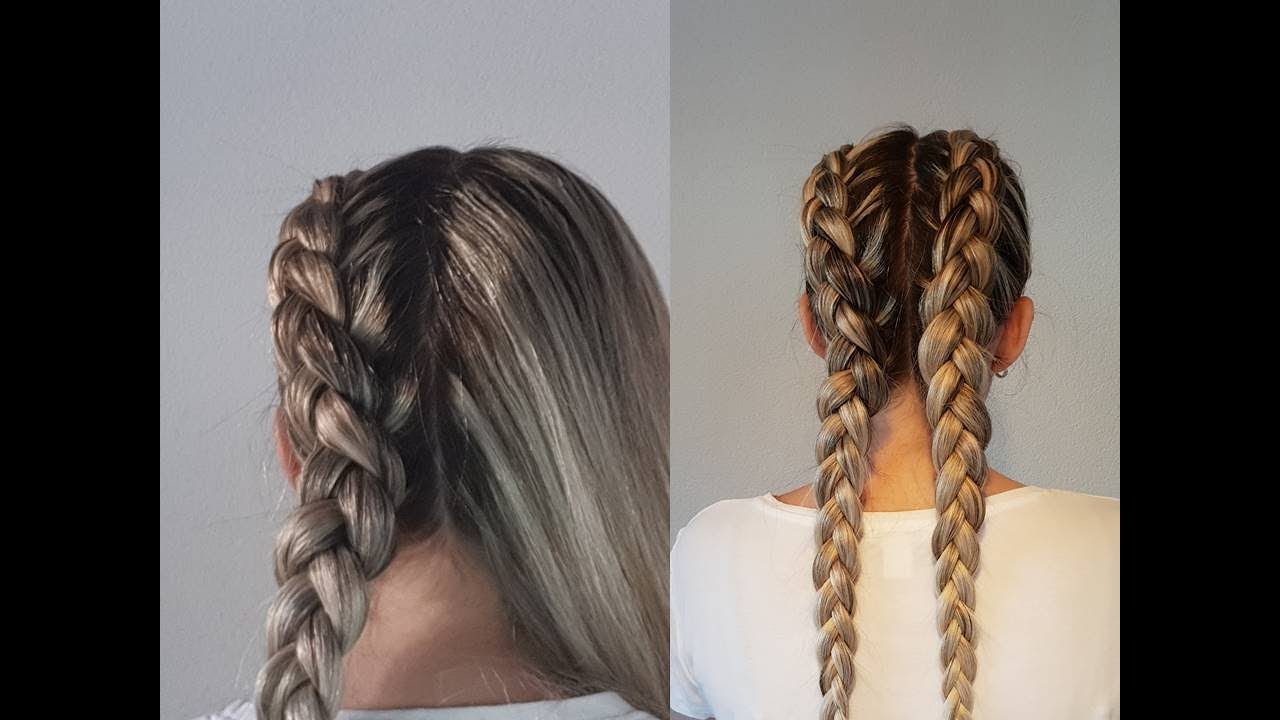 Kim Kardashian Zöpfe / Boxerzöpfe / Holländischezöpfe / Dutch Braid / Tutorial