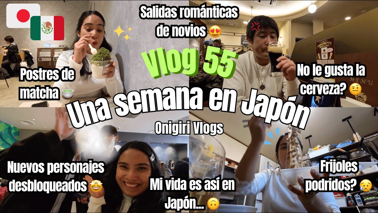 Así es mi vida en JAPÓN 🙃 + Nuevos amigos Mexicanos?! 🇲🇽✨ +Salidas de novios 😍 | Vlog 55