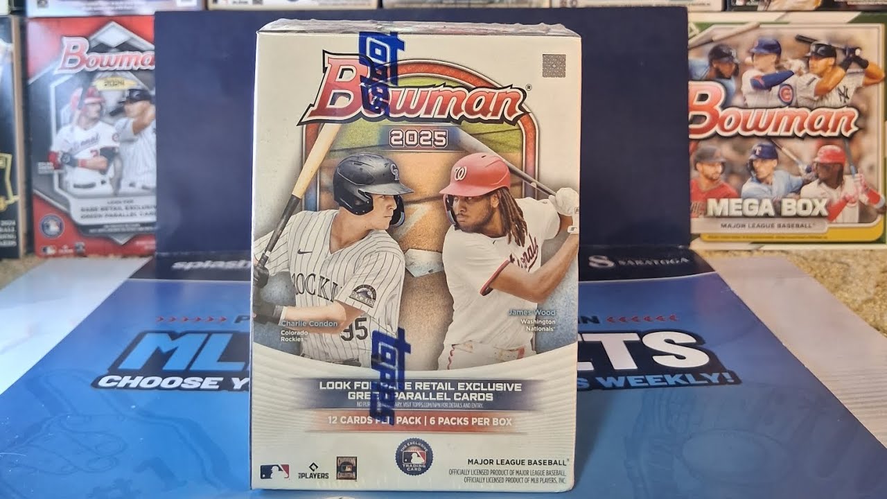 📺 OPENING ONE BLASTER PER DAY UNTIL I HIT THE ANIME 📺 2025 BOWMAN BLASTER SERIES DAY 18!!!🔥🔥🔥 