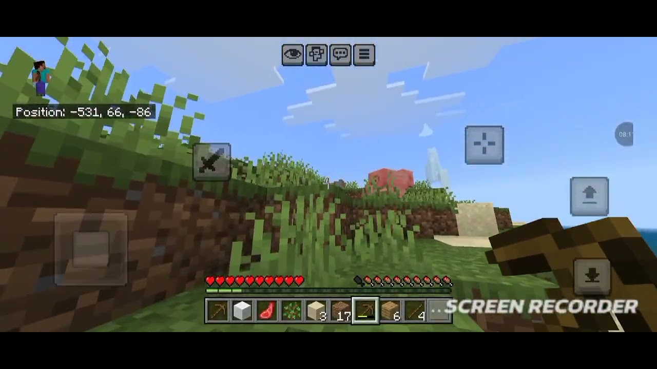 How to make a underground house in survival#minecraft #gameplay 