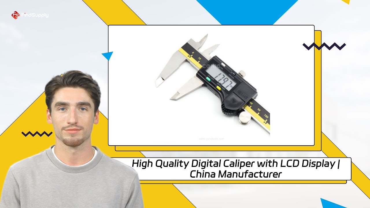 High Quality Digital Caliper with LCD Display | China Manufacturer