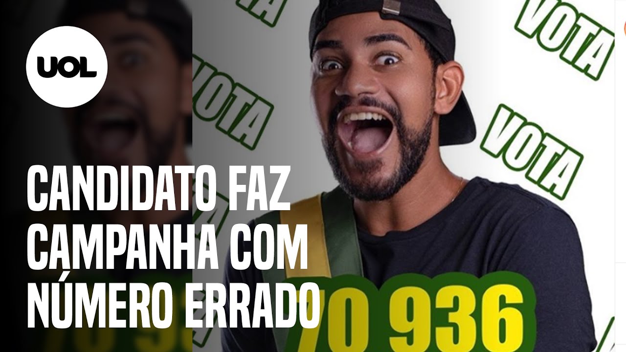 Candidato a vereador divulga número errado e recebe apenas 30 votos em Pernambuco