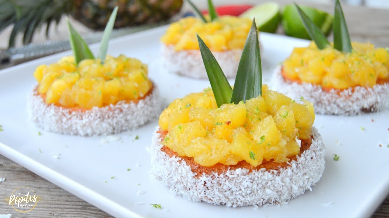 Recette Tartelettes Ananas Coco