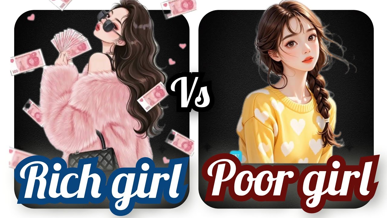 Rich girl VS poor girl ♥️👉🏻 || very cute verses || #viral #latest #viralvideos #richpoor