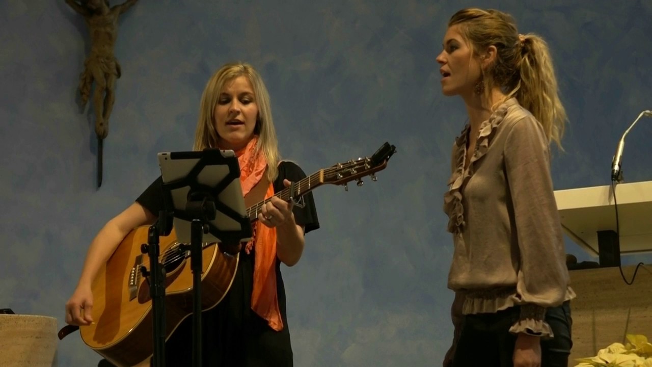Die Enderlin Chicks aus Bühler in der Kirche Stofel