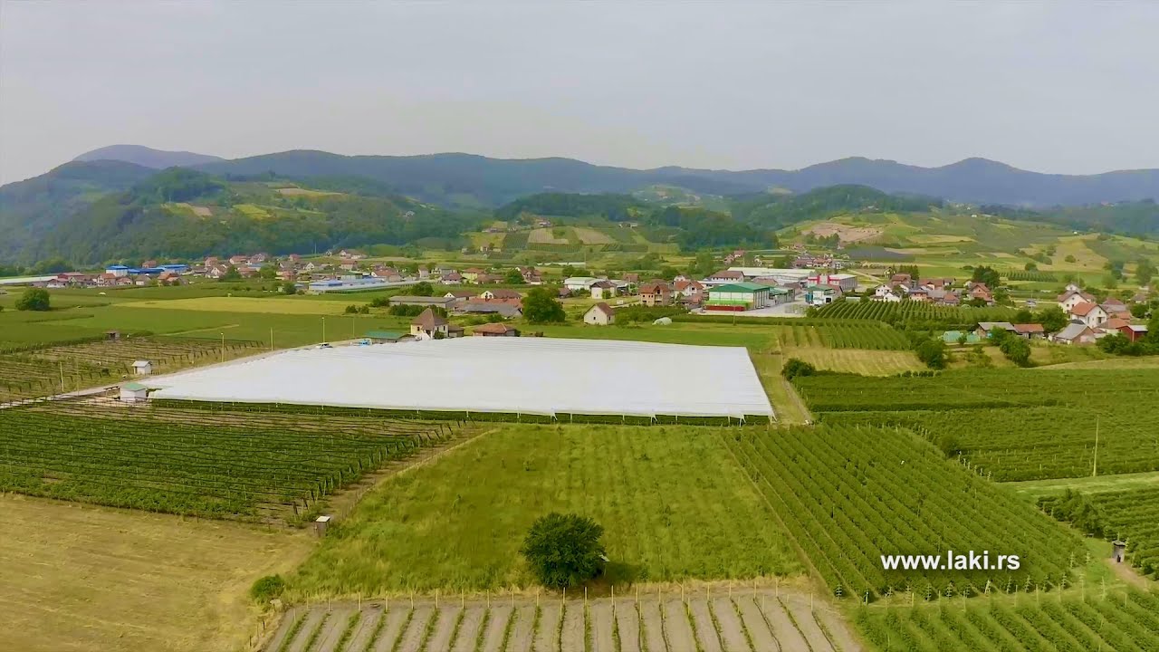 Laki company facility and production in Arilje, Serbia