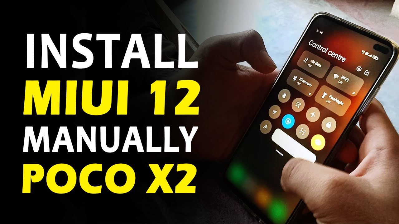 [OFFICIAL] Install MIUI 12 on POCO X2 manually | Official Method | TECHY ARORA