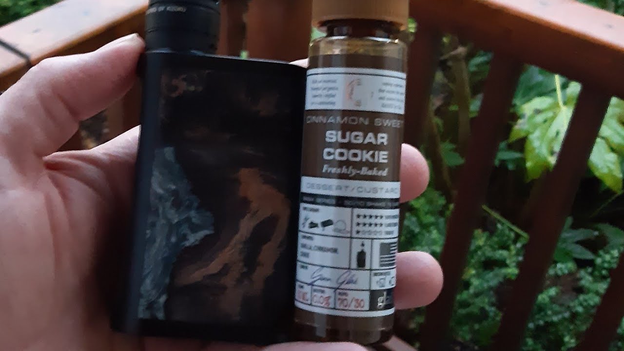 𝗚𝗟𝗔𝗦 eliquid,,,SUGAR COOKIE, 70/30 vg pg