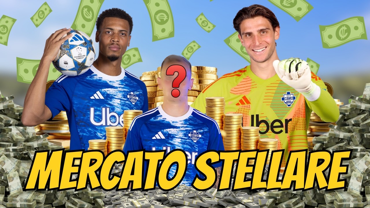 350 MILIONI!!! Un mercato FOLLE | Carriera Como FC26