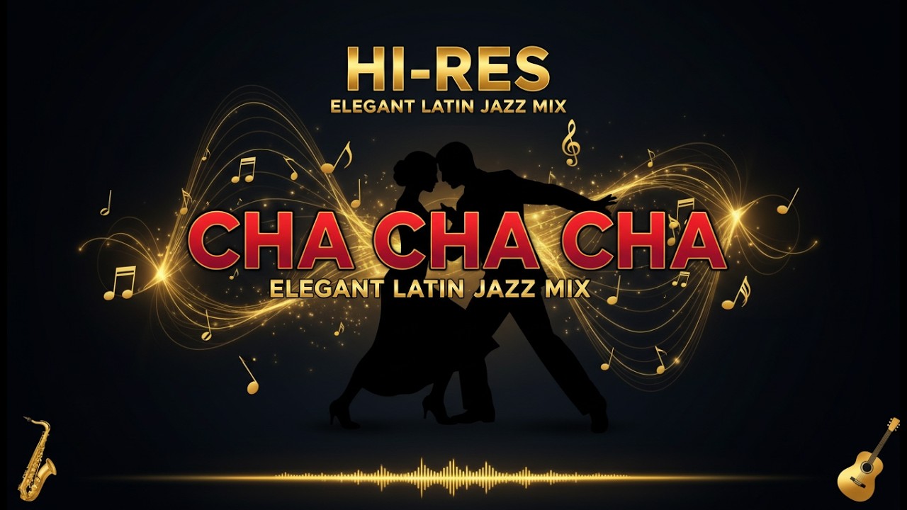 Hi-Res Cha Cha Cha Saxophone & Guitar – Elegant Latin Jazz Mix 🎷