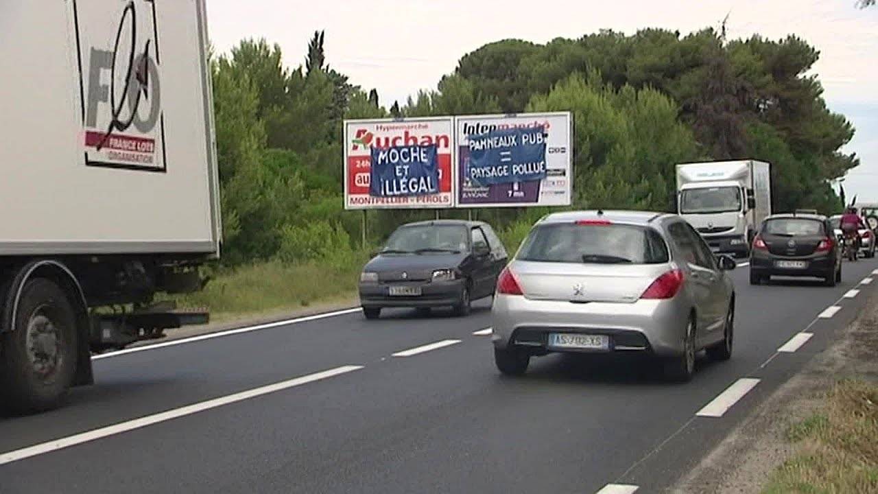 H&eacute;rault : haro sur les panneaux publicitaires en zone rurale