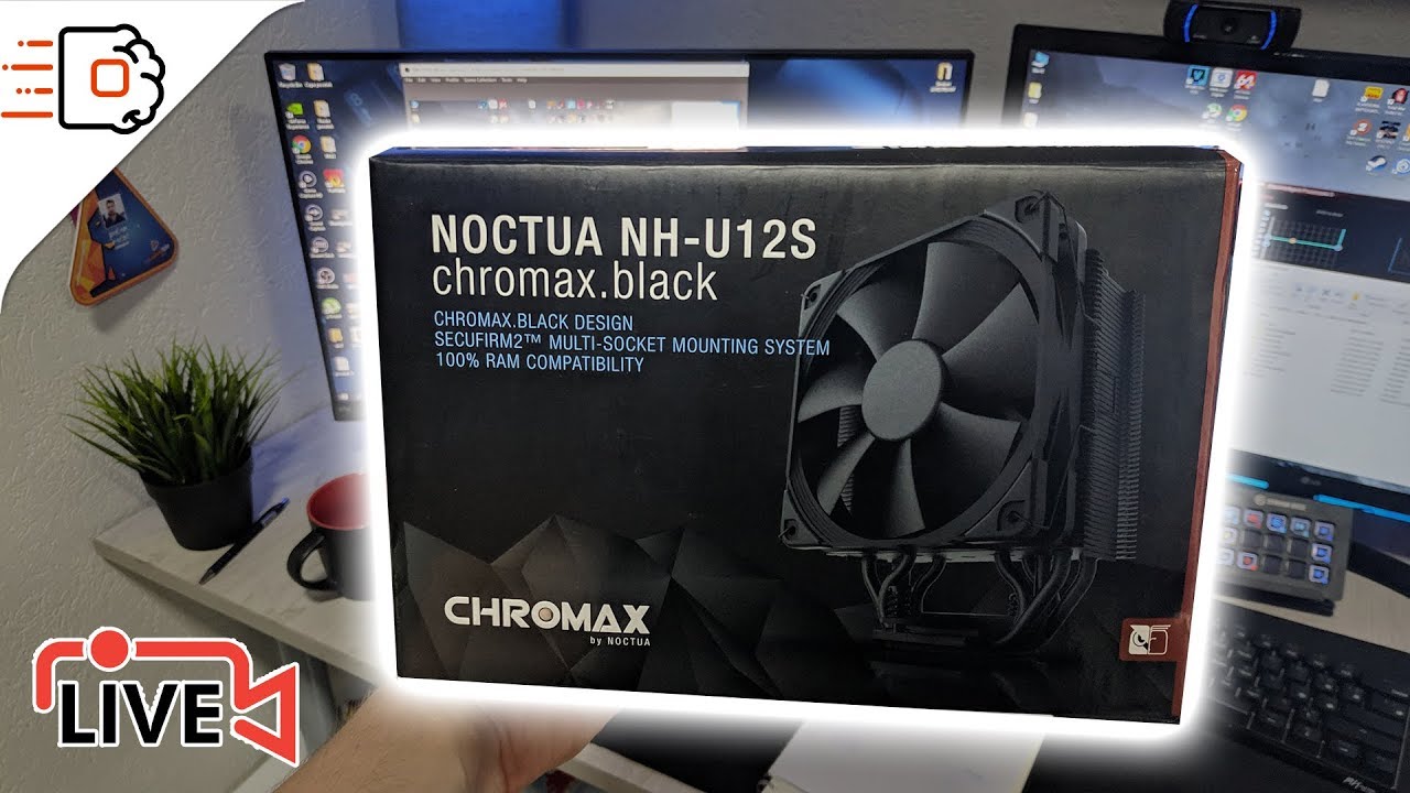 🔴TESTIRAMO ZAJEDNO #1 | NOCTUA NH-U12S CHROMAX BLACK