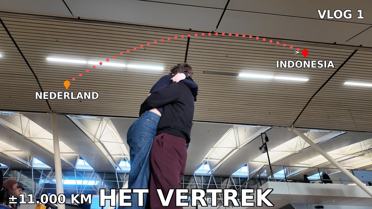 Ik vertrek ✈️ | Afscheid, chaos & 11.000 km reizen #1