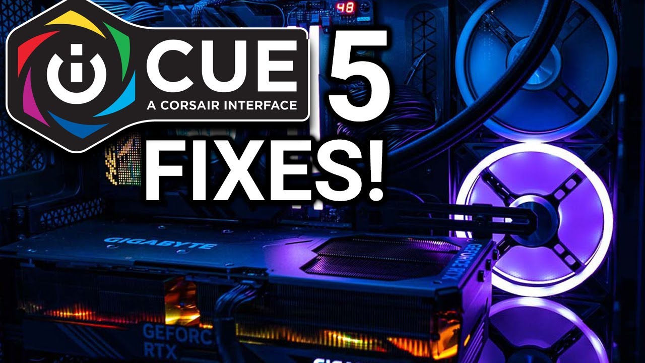 iCUE 5 не устанавливается ⚠️ iCUE 5 не обнаруживает устройства 🔧 Исправление проблем с iCue 5🛠️