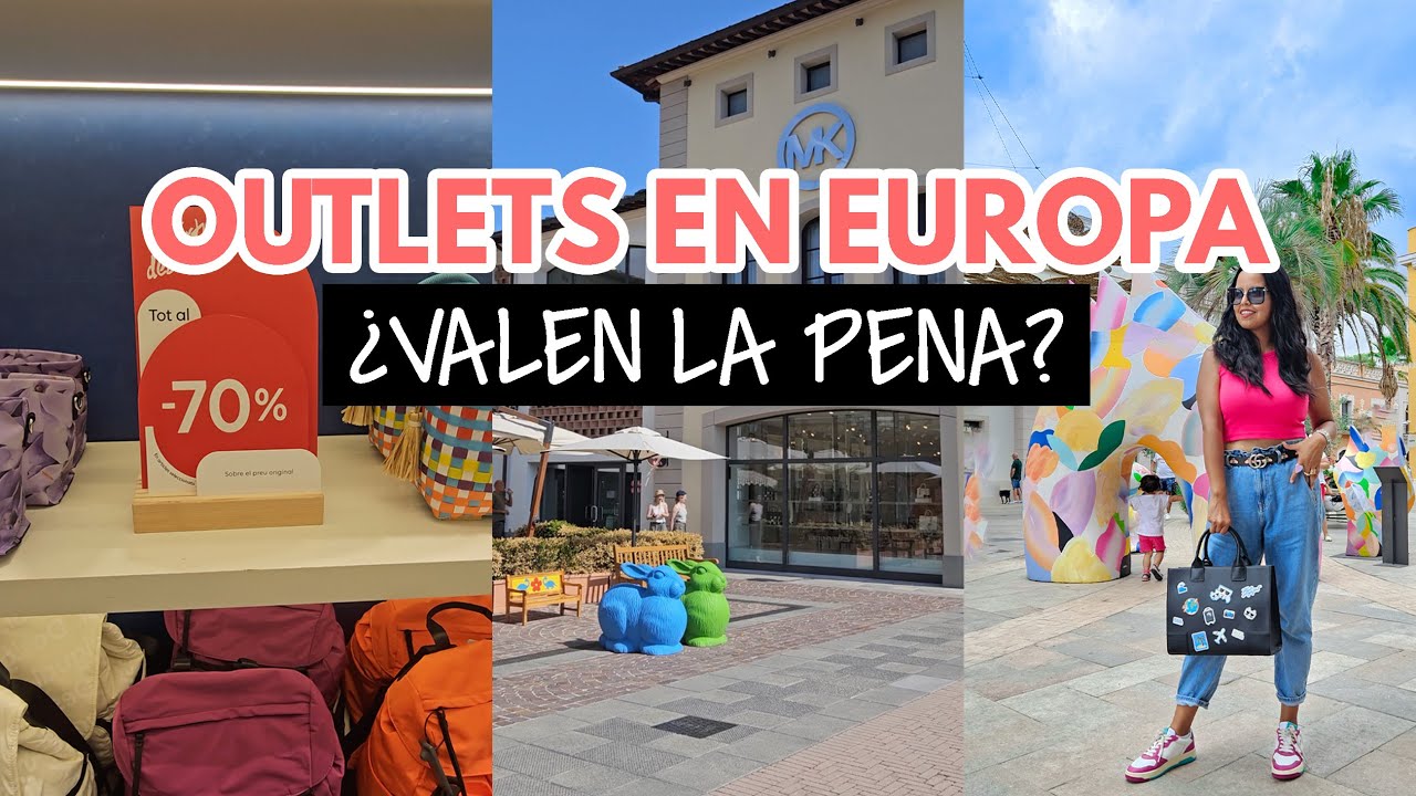 Compras baratas en Europa 👉 &iquest;Valen la pena los outlets?