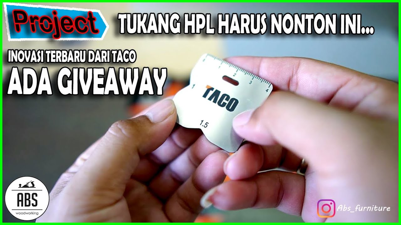 TACO EDGING TRIMMER - MEMBUAT EDGING SEMPURNA TANPA TUSIR