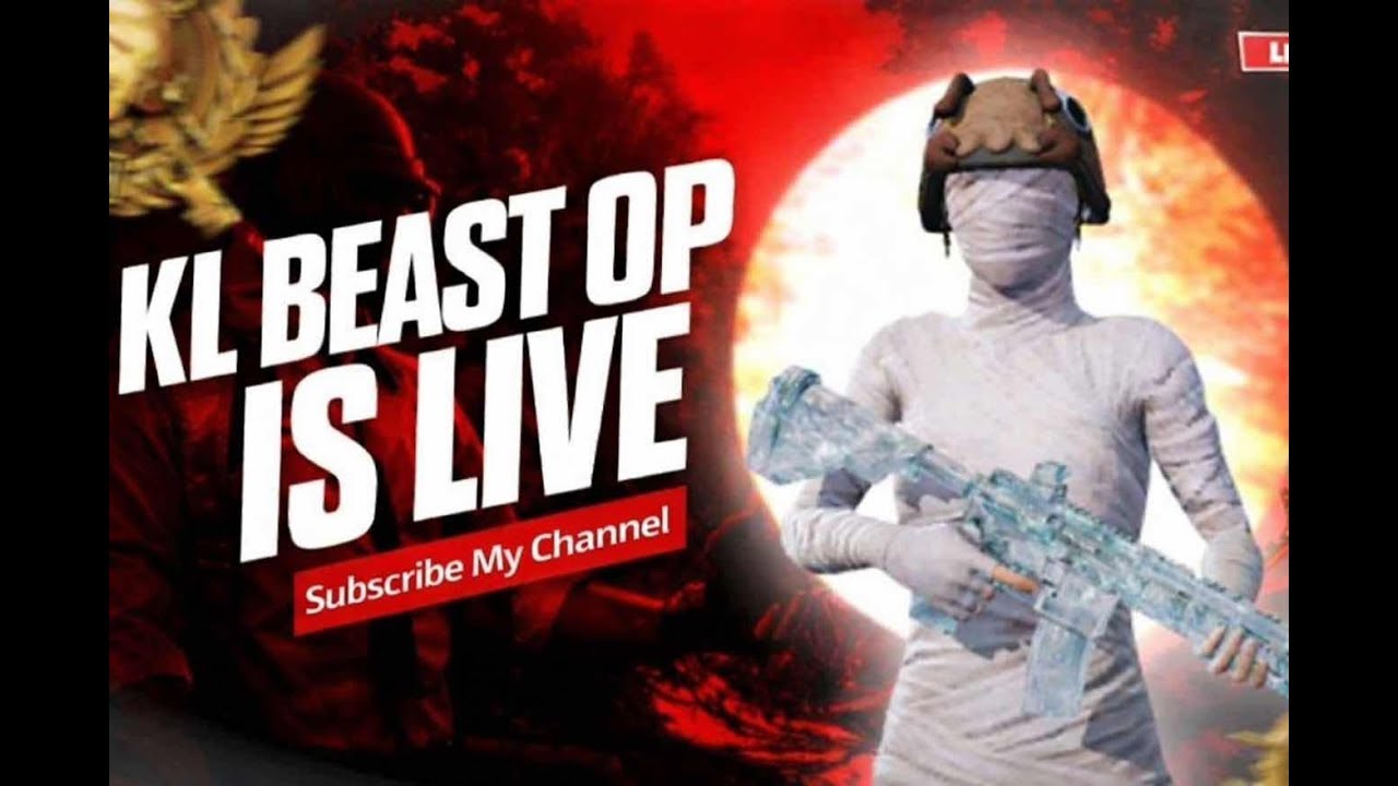 Kl beast op is live target 500 sub💥