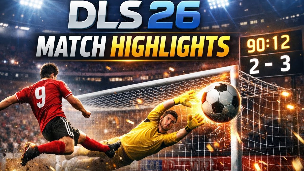 DLS 26 Match Highlights | Last Minute Goals & Crazy Finishes