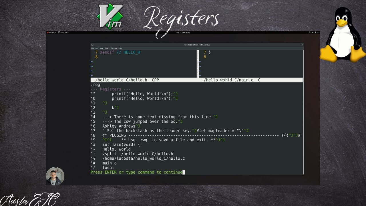 Освоение Vim: как профессионально использовать регистры! | Урок 7 по VIM
