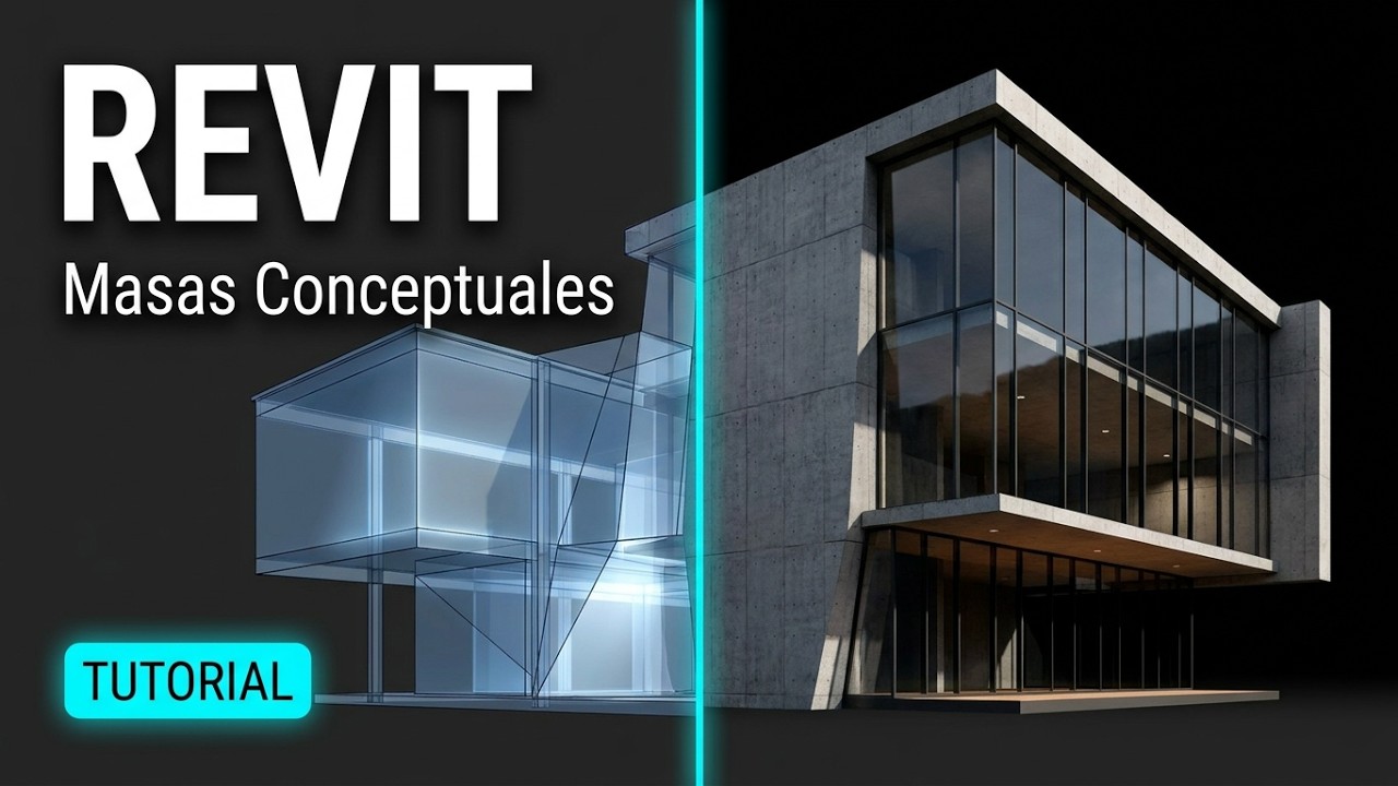 Revit 2013 - Masas conceptuales + Documentación Arquitectónica #revitespañol  #revittutorialespañol