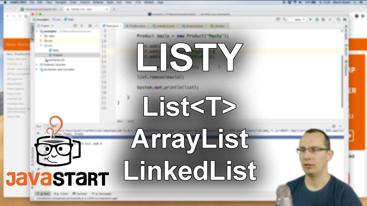 Listy w Javie. Jak używać? Różnica między ArrayList i LinkedList