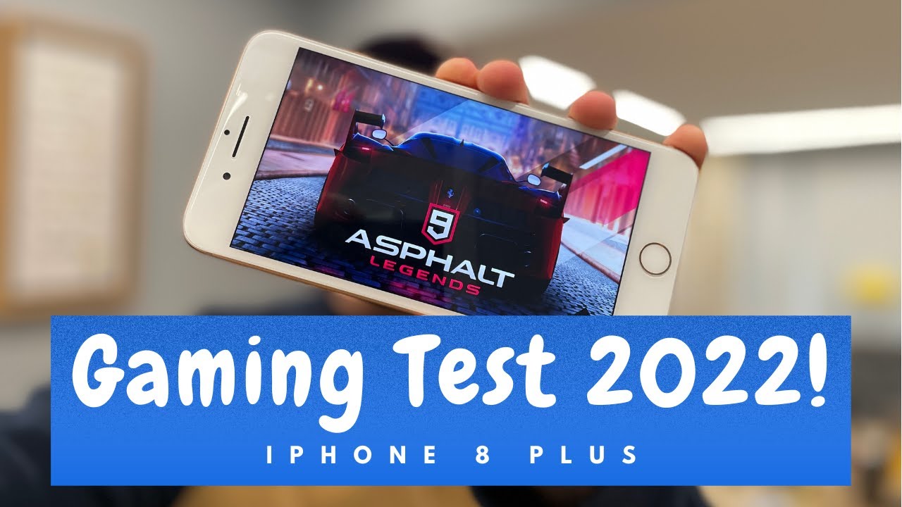 Игровой тест iPhone 8 Plus в 2022 году || A11 Bionic против Asphalt 9