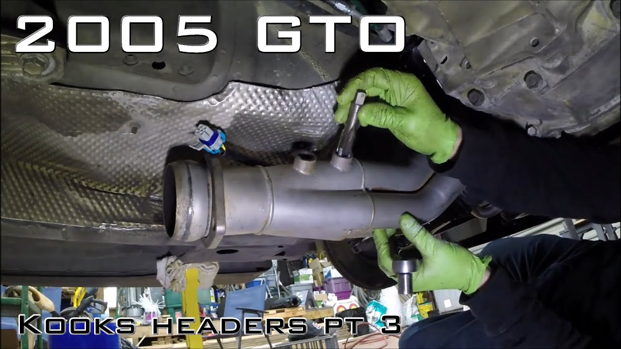 Выпускной коллектор для GTO 2005 года, часть 3.
