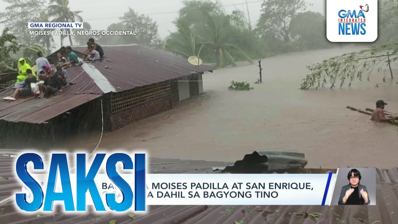 5 landfall ng Bagyong Tino | Saksi
