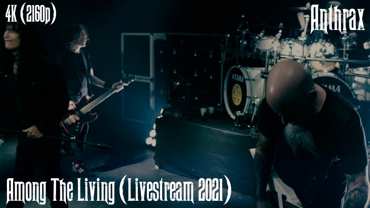 Anthrax - Among The Living (Livestream 2021) [4K Remastered]