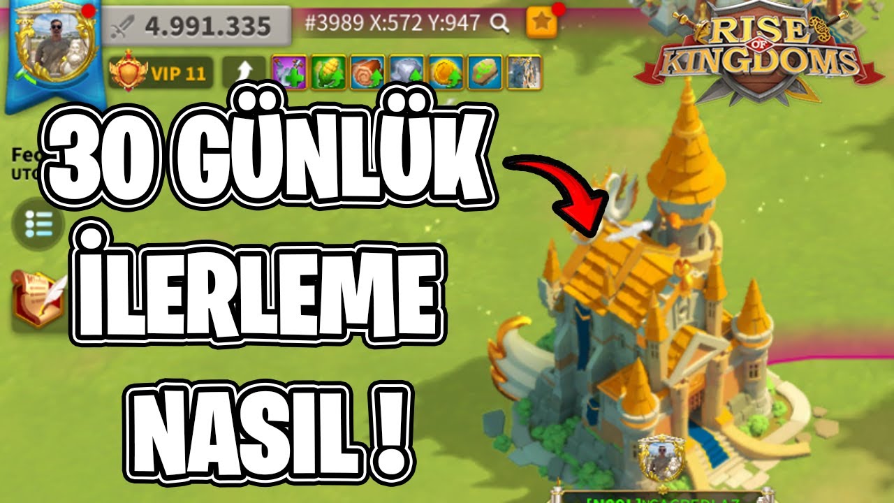 1 AYLIK HESAP NASIL İLERLEMESİ GEREK ! YANLIŞLAR VE DOĞRULAR ! - Rise of Kingdoms