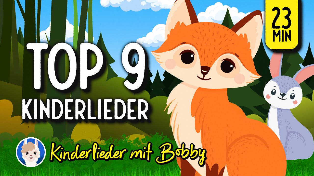 Fuchs du hast die Gans gestohlen 🦊 und weitere Kinderlieder mit Bobby 🎵