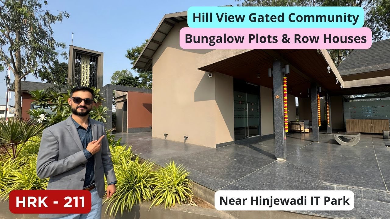 Plots and Row Houses like Never Before, Just 20mins from Hinjewadi IT Park and Pune-Mumbai highway