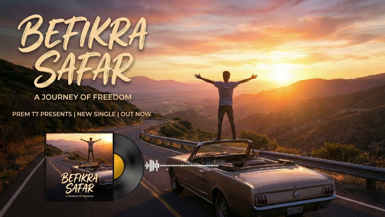 ​Befikra Safar  (बेफिक्रा सफ़र) | New Hindi Travel Song 🎶 2026 | Prem T7