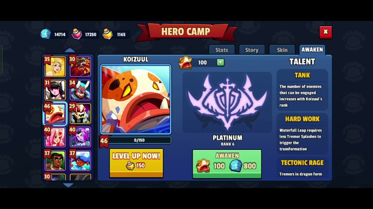Koizuul Realm Defense rank 7