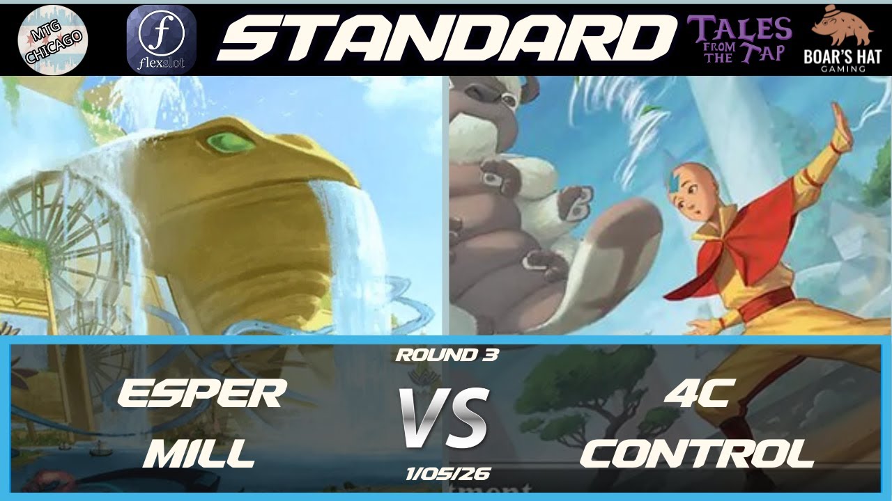Esper Mill VS 4C Control [MTG Standard Round 3]