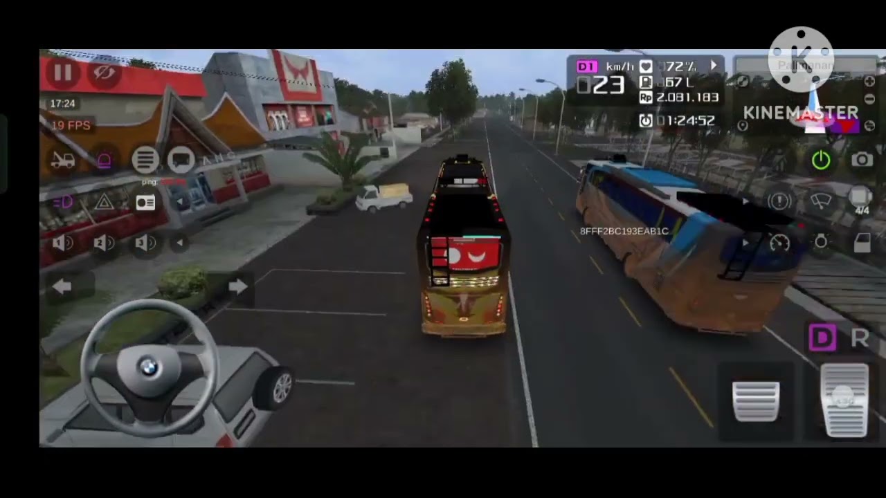 Bus simulator race Bigg accident seen whach 