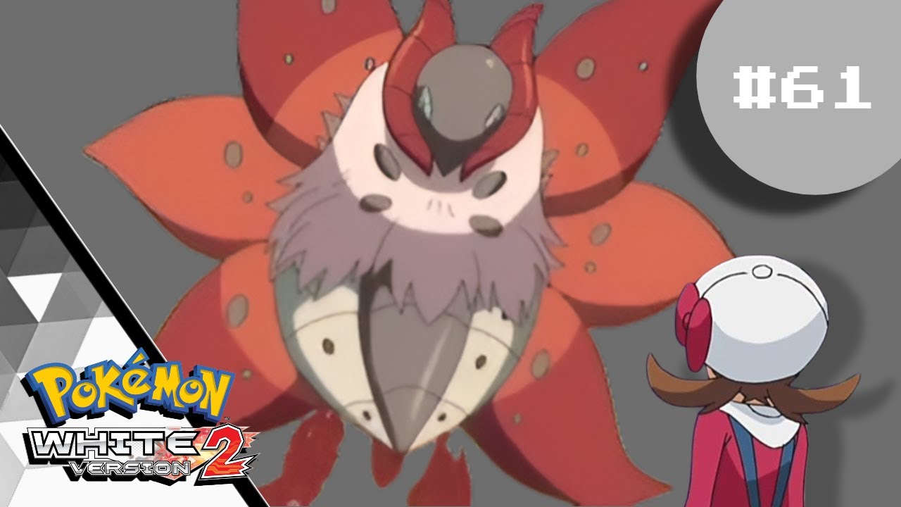 Volcarona Pokemon White 2 Living Dex Part #60 [ Fast Foward + No commentary ]