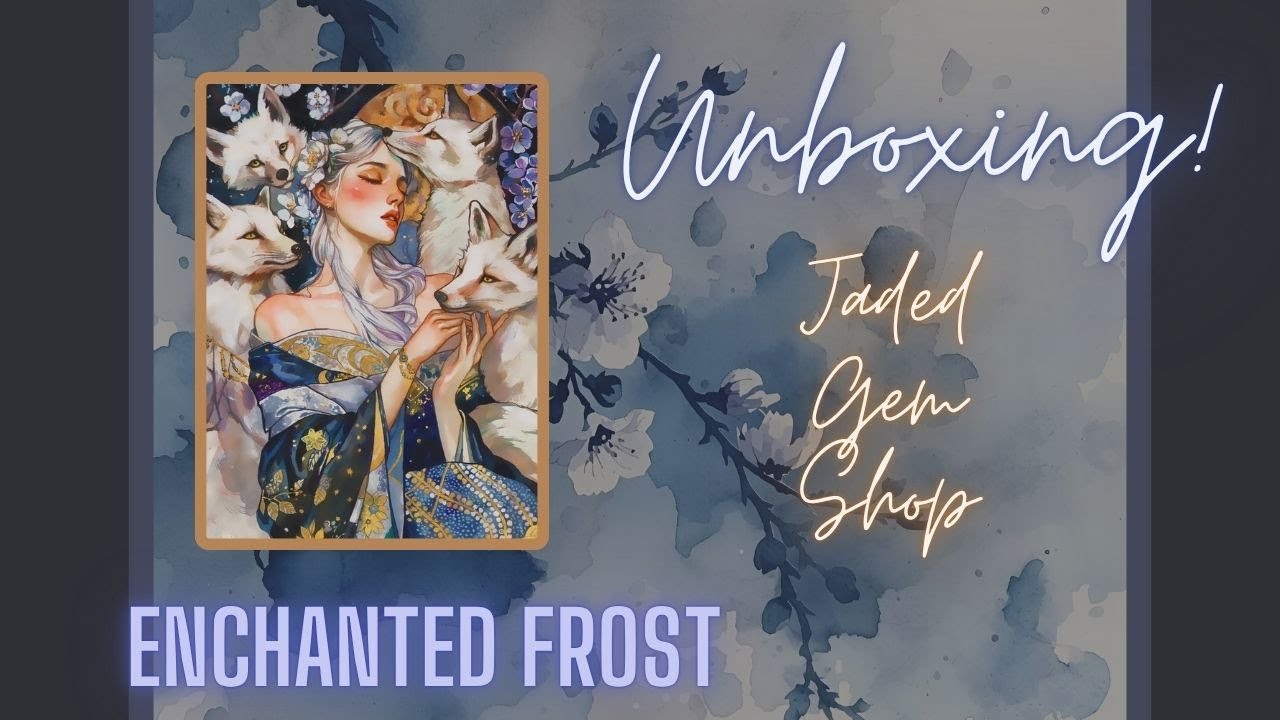 Распаковка «Enchanted Frost» (Pixel Charted) от Лиобы Брукнер из Jaded Gem Shop