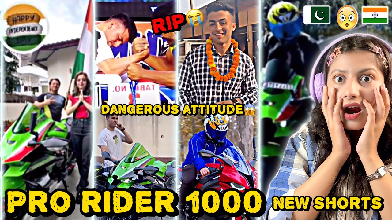 Pakistani reaction On pro Rider 1000🔥 dangerous attitude😈 videos🔥#prorider1000 #prorider#rip