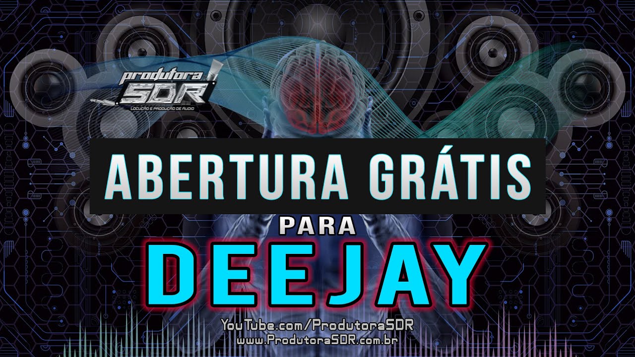 Vinheta de Abertura Grátis Para Dj 2023 - Produtora SDR