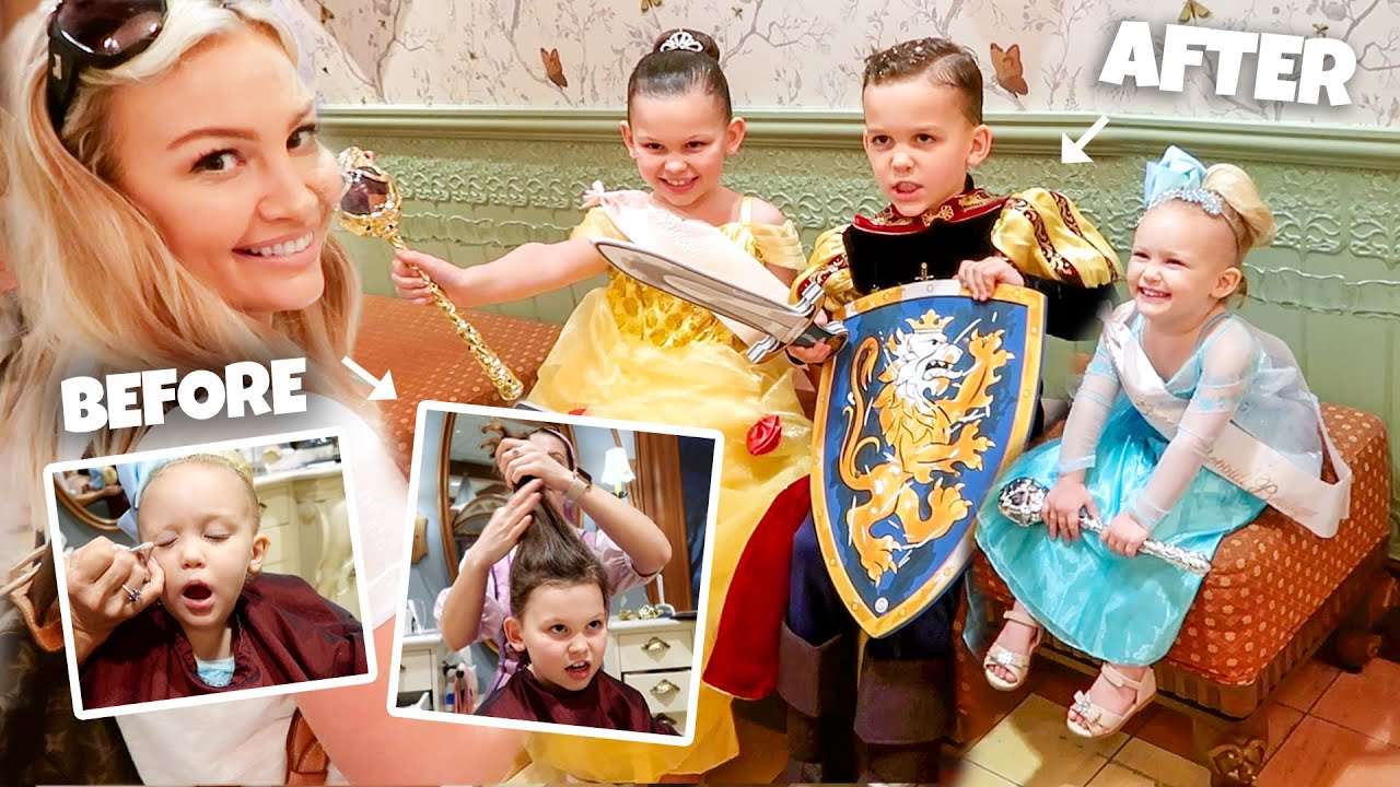 DISNEY PRINCESS MAKEOVER!! (Before & After)