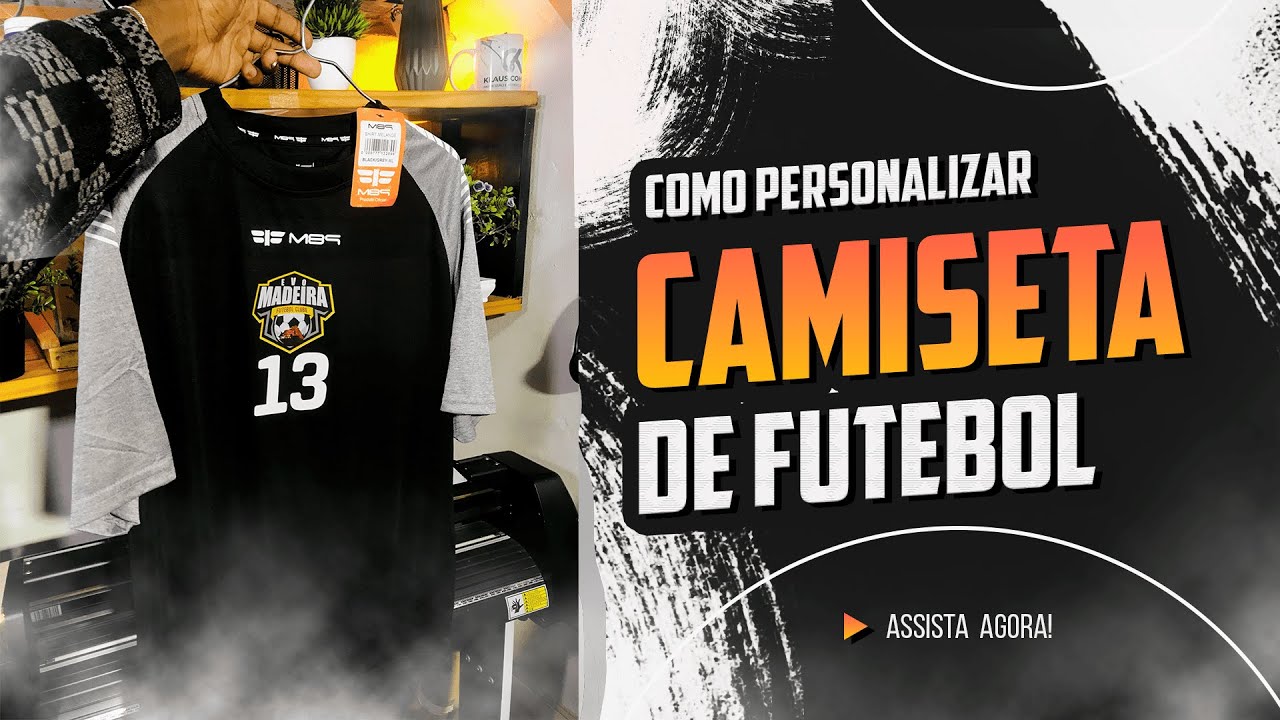 Como personalizar uma Camiseta de Time de Futebol