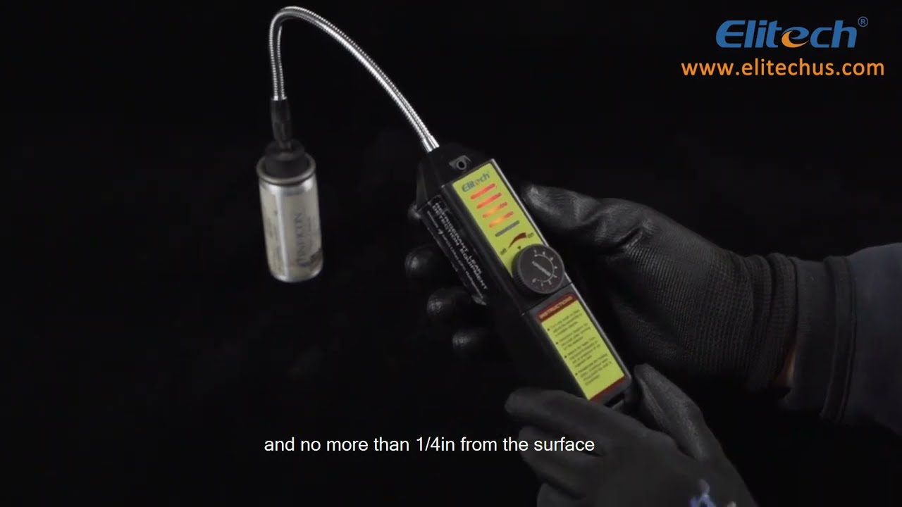 Elitech WJL-6000S Refrigerant Leak Detector Operation Guide