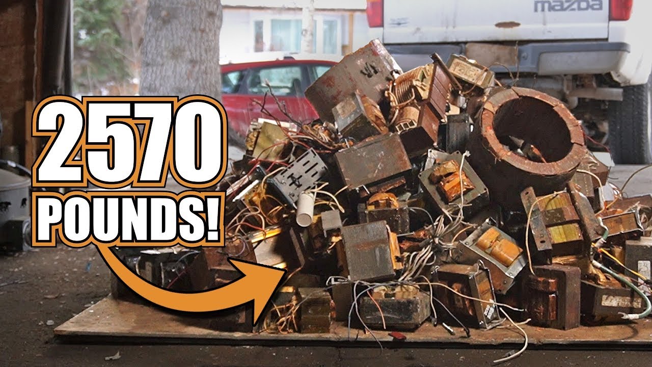 I Spent $945 on Transformers to Scrap for COPPER