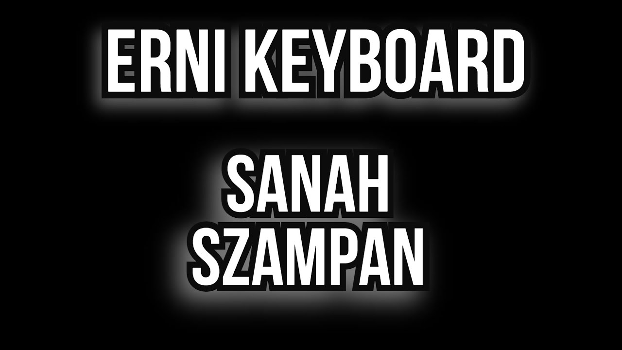 Sanah |Szampan | Erni Keyboard Cover
