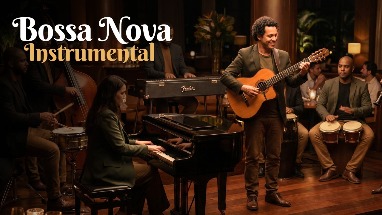 Bossa Nova Chic ☕ Modern Jazz Brasileiro para Dias de Sol e Manhãs ensolaradas