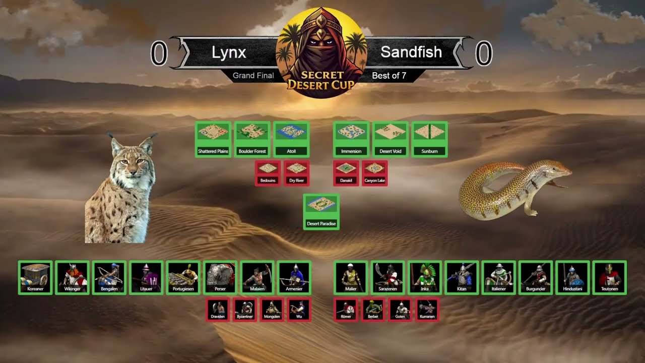 Secret Desert Cup - GRAND FINAL Lynx vs. Syndfish Bo7