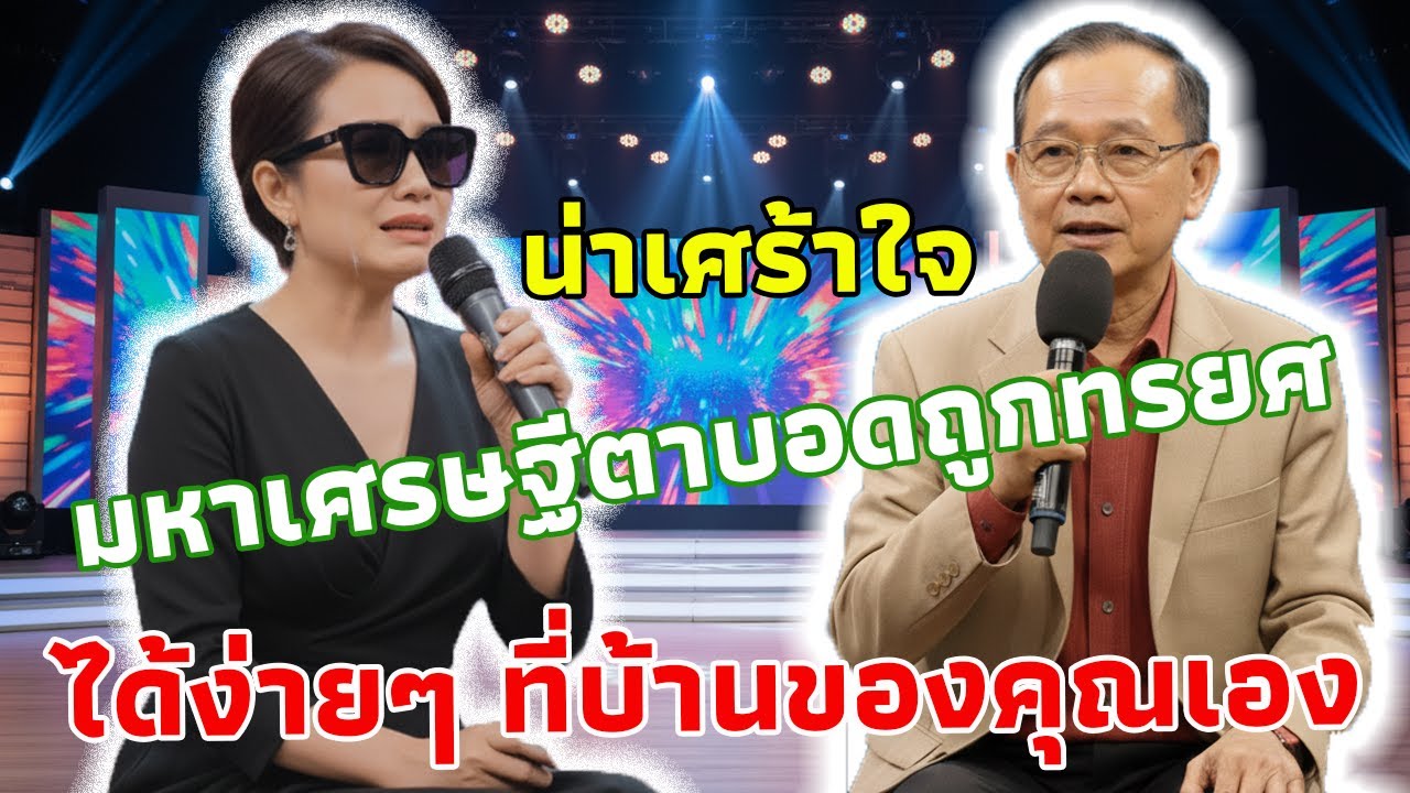 ความเชื่อมั่นในวัยชรา: มหาเศรษฐีหญิงตาบอด ถูกคนรักหนุ่มทรยศต่อหน้าต่อตาในบ้านของตัวเอง