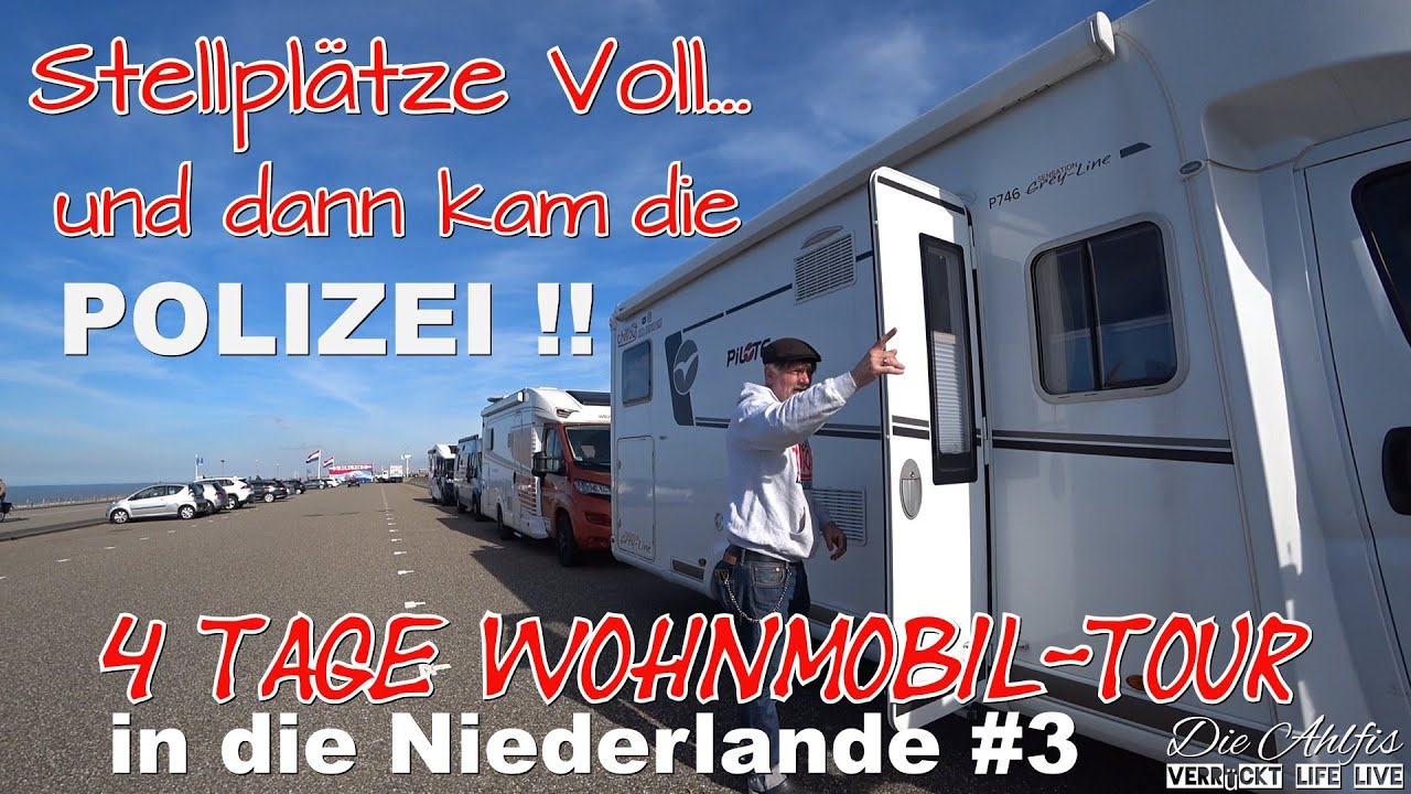 Stellplätze Voll und dann noch Polizei🙄Unsere Wohnmobil-Tour im Februar 2022 #3 🥰