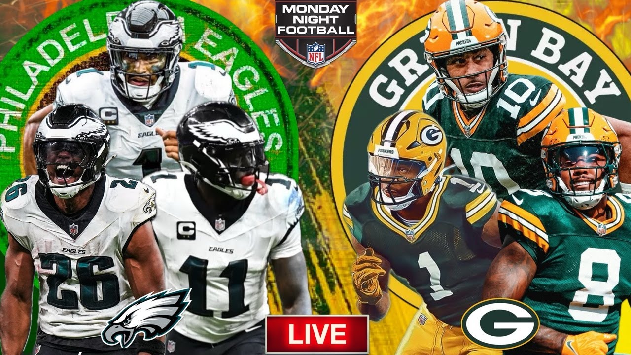 🏈 Eagles vs Packers, ULTIMATE Live Stream Reactions | MNF Week 10